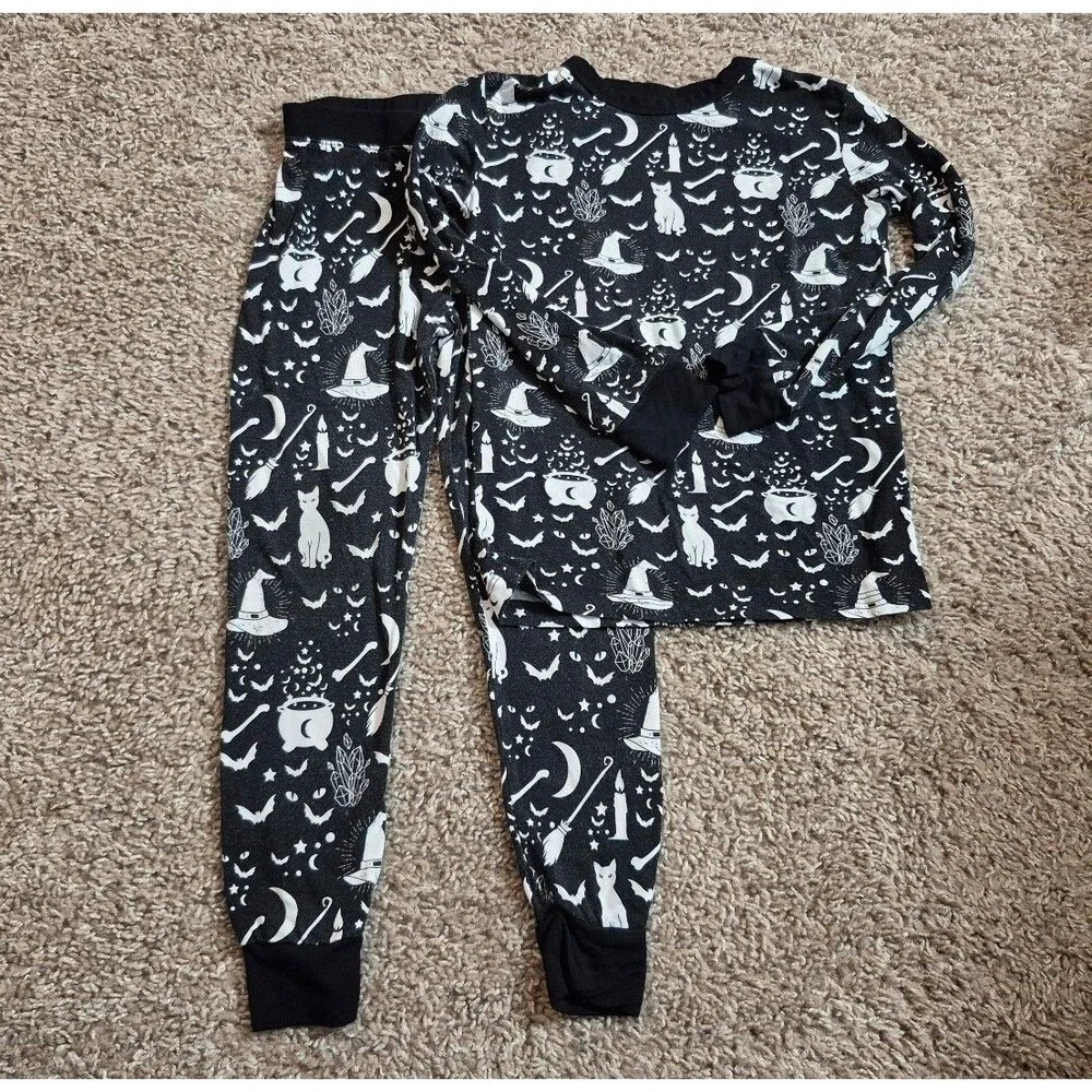 Emerson and Friends Hocus Pocus Halloween Bamboo Kids Pajama Set size 2/3 t